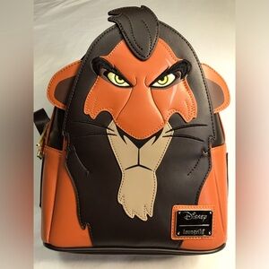 Loungefly Disney The Lion King Scar Cosplay Mini Backpack